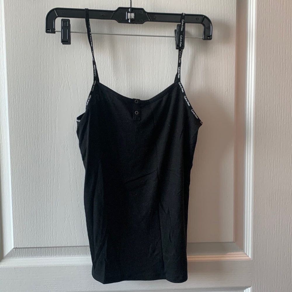 Calvin Klein Black Tank and Shorts Pajama Set - Size Small - Worn once